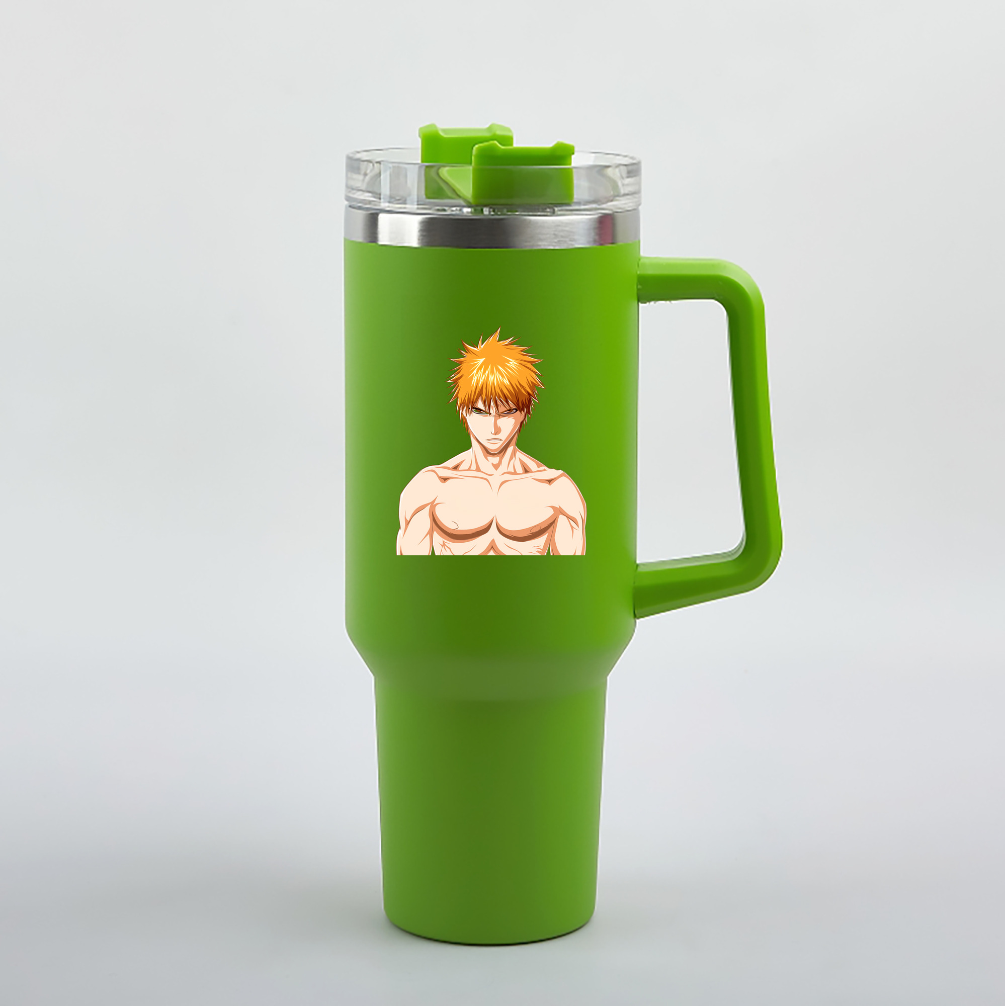 （画像用） ブリーチ 黒崎一護（くろさき いちご）BLEACH Kurosaki Ichigo 1200mL車用タンブラー（カラープリント）